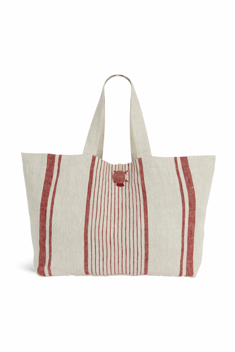 LINEN BEACH BAG - Image 2